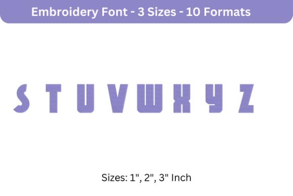 Aerojones Font S to Z Review