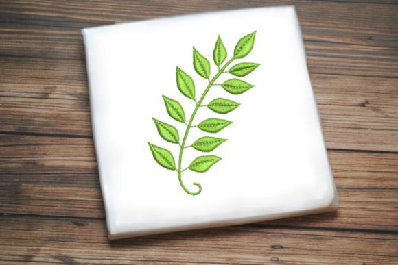 Beautiful Foliage Embroidery Design