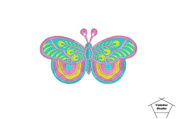 Charming Butterfly Embroidery