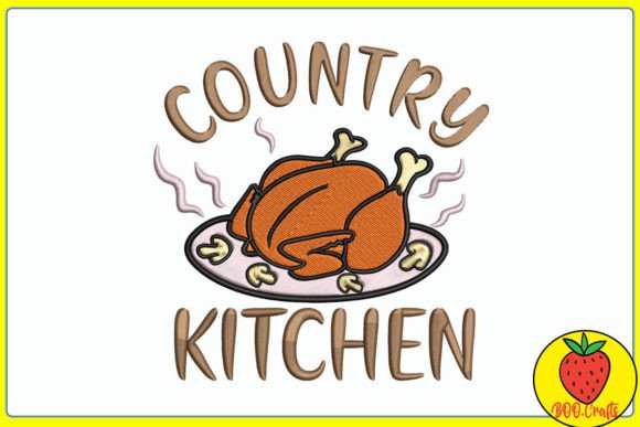 Country Kitchen Embroidery