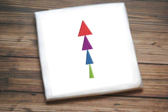 Multicolor Arrow Embroidery Review