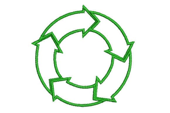 Reuse Symbol Embroidery Review