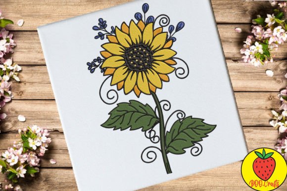 Sunflower and Leaves Review